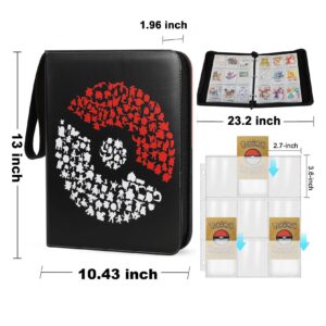 Pokemon Folder 9 Pocket PokeBall 900 Cartas - Imagen 2