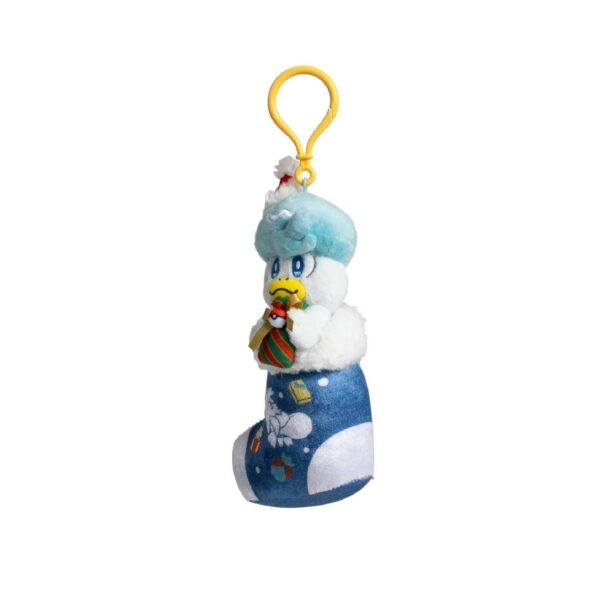 Pokemon Llavero De Peluche Quaxly Festival Navideño 1