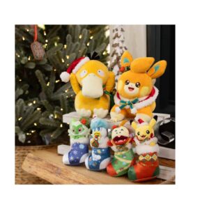 Pokemon Llavero De Peluche Quaxly Festival Navideño - Imagen 5