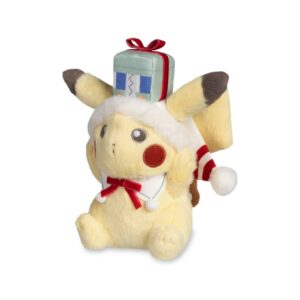 Pokemon Peluche Pikachu Holiday Wishes Pokemon Center 25cm - Imagen 1