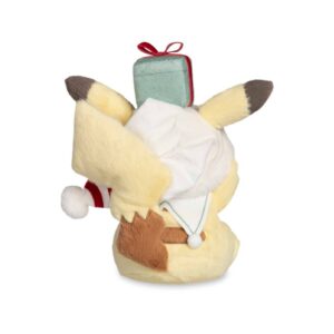 Pokemon Peluche Pikachu Holiday Wishes Pokemon Center 25cm - Imagen 4