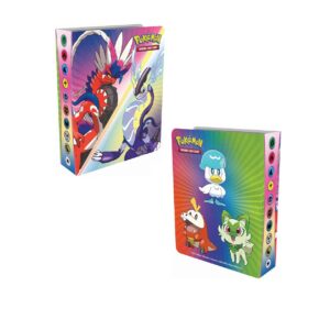 Pokemon TCG Mini Portafolio Scarlet and Violet Ingles - Imagen 4