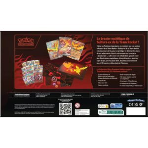 Pokémon TCG Team Rocket’s Moltres ex Ultra Premium Collection Ingles - Imagen 6