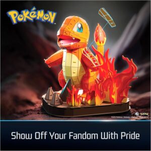 Pokemon 3D de Charmander Kanto First Partner - Imagen 2