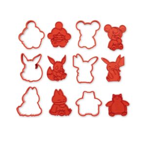 Pokemon Cortadores De Galletas Navideños (Paquete De 6) - Imagen 2