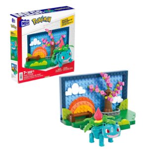 Pokemon Mega Construccion Park Scene Kit Ivysaur - Imagen 1