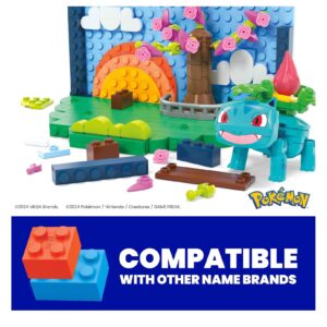 Pokemon Mega Construccion Park Scene Kit Ivysaur - Imagen 5