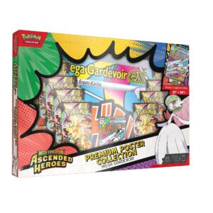 Pokemon TCG Ascended Heroes Mega Gardevoir Premiun Poster Collection Español - Imagen 1