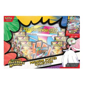 Pokemon TCG Ascended Heroes Mega Gardevoir Premiun Poster Collection Español - Imagen 2