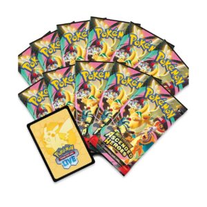 Pokemon TCG Ascended Heroes Mega Lucario Premiun Poster Collection Español - Imagen 3