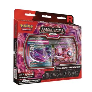 Pokemon TCG League Battle Deck Team Rockets Mewtwo ex Español - Imagen 1