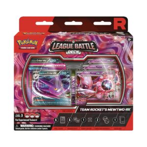 Pokemon TCG League Battle Deck Team Rockets Mewtwo ex Ingles - Imagen 2