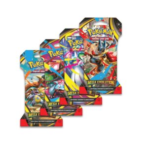 Pokemon TCG Mega Evolution Sleeved Booster Español C/u - Imagen 1