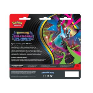 Pokemon TCG Phantasmal Flames 3 Pack Español C/u - Imagen 4