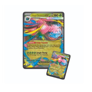 Pokemon TCG Phantasmal Flames Mega Venusaur ex Premiun Collection Español - Imagen 4