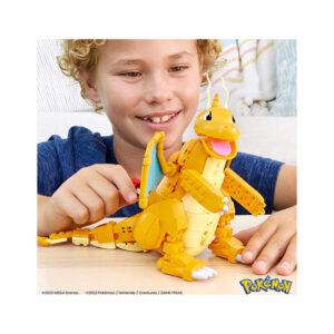 Pokemon Mega Construx Dragonite 388 Piezas Articulable - Imagen 3