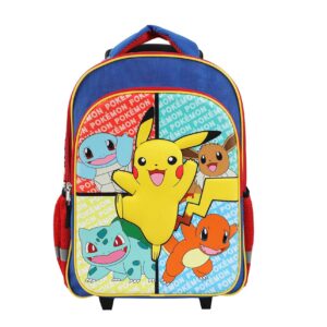 Mochila Pikachu And Favorite Characters Con Ruedas Bioworld - Imagen 2