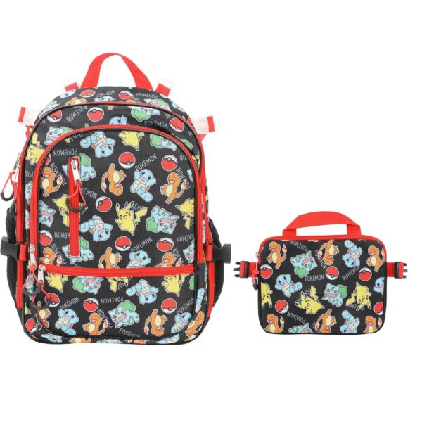 Mochila Pokemon Minecraft Set Bioworld 1