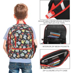 Mochila Pokemon Minecraft Set Bioworld - Imagen 5