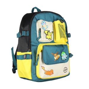 Mochila Pokemon Pikachu Bulbasaur 3D Bioworld - Imagen 2
