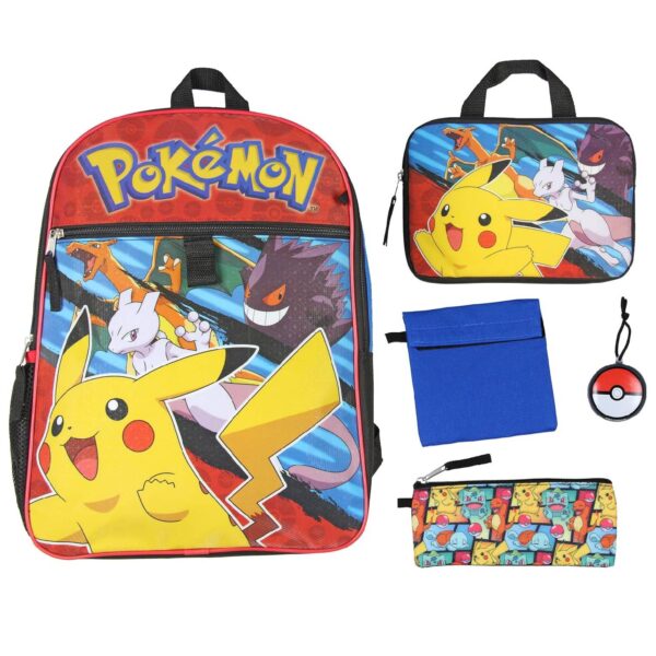 Mochila Pokemon Pikachu y Charizard Bioworld 1