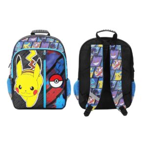 Mochila Pokemon Pikachu y Pokeball Bioworld - Imagen 1