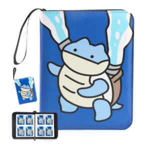 Pokemon Folder 4 Pocket 400 Cartas Blastoise Baby - Imagen 1