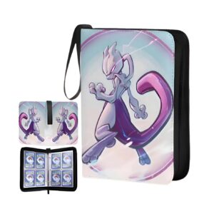 Pokemon Folder 4 Pocket 400 Cartas Mewtwo - Imagen 1