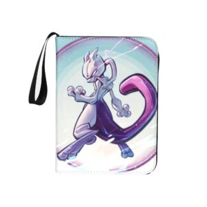 Pokemon Folder 4 Pocket 400 Cartas Mewtwo - Imagen 2
