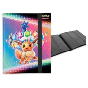 Pokemon Folder 9 Pocket 396 Cartas Prismatic Evolutions - Imagen 1
