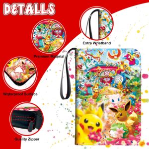 Pokemon Folder 9 Pocket Pikachu Evee Friends  900 Cartas - Imagen 5