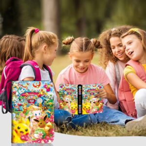 Pokemon Folder 9 Pocket Pikachu Evee Friends  900 Cartas - Imagen 6