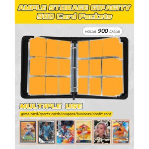 Pokemon Folder 9 Pocket Ultra Pro pokeball 900 cartas - Imagen 2