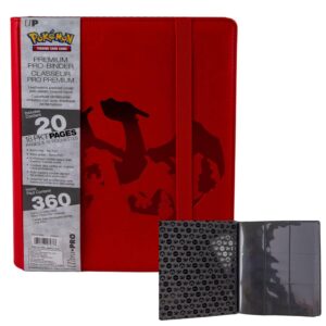 Pokemon Folder Premium Ultra Pro Charizard 360 Cartas - Imagen 1