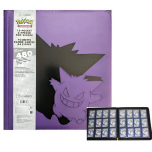 Pokemon Folder Premium Ultra Pro Gengar 480 Cartas - Imagen 1