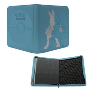 Pokemon Folder Premium Ultra Pro Lucario 480 Cartas - Imagen 1