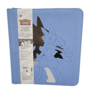 Pokemon Folder Premium Ultra Pro Lucario 480 Cartas - Imagen 2