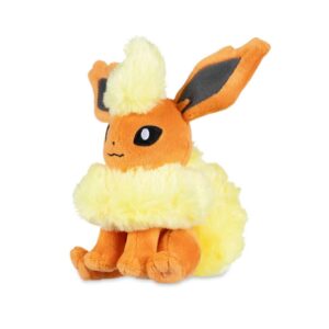 Pokemon Peluche Flareon Sitting Cuties - Imagen 1