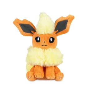 Pokemon Peluche Flareon Sitting Cuties - Imagen 2