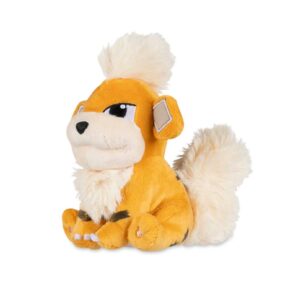 Pokemon Peluche Growlithe Sitting Cuties 12cm - Imagen 1