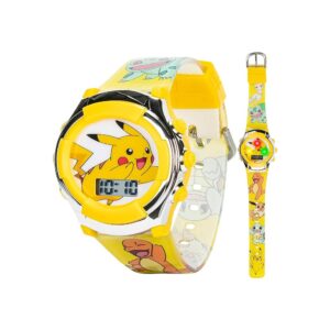 Pokemon Reloj De Cuarzo Digital Pikachu Yellow para niños - Imagen 3