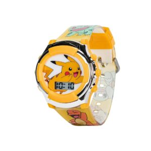 Pokemon Reloj De Cuarzo Digital Pikachu Yellow para niños - Imagen 4