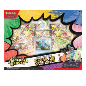 Pokemon TCG Ascended Heroes First Partners Deluxi Pin Collection Ingles - Imagen 2