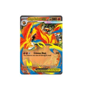 Pokemon TCG Ascended Heroes Mega Emboar ex Box Ingles - Imagen 3