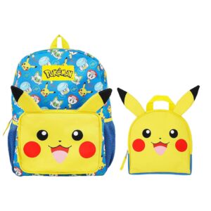 Mochila Pokemon Pikachu Blue Set Bioworld - Imagen 1
