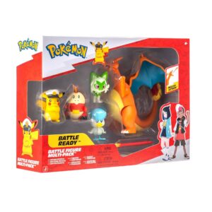 Pokemon Figura Jazwares Multi Pack Horizontes - Imagen 2