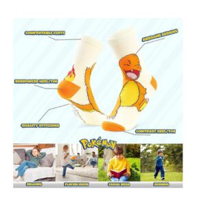 Pokemon Calcetines Tobilleras Pack De 5 - Imagen 4