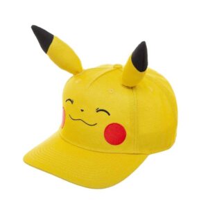 Pokemon Gorra Bioworld Pikachu Big Face - Imagen 1