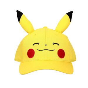 Pokemon Gorra Bioworld Pikachu Big Face - Imagen 2