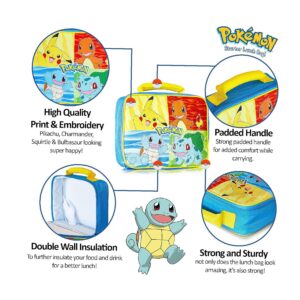 Pokemon Lonchera Pikachu Charmander - Imagen 3